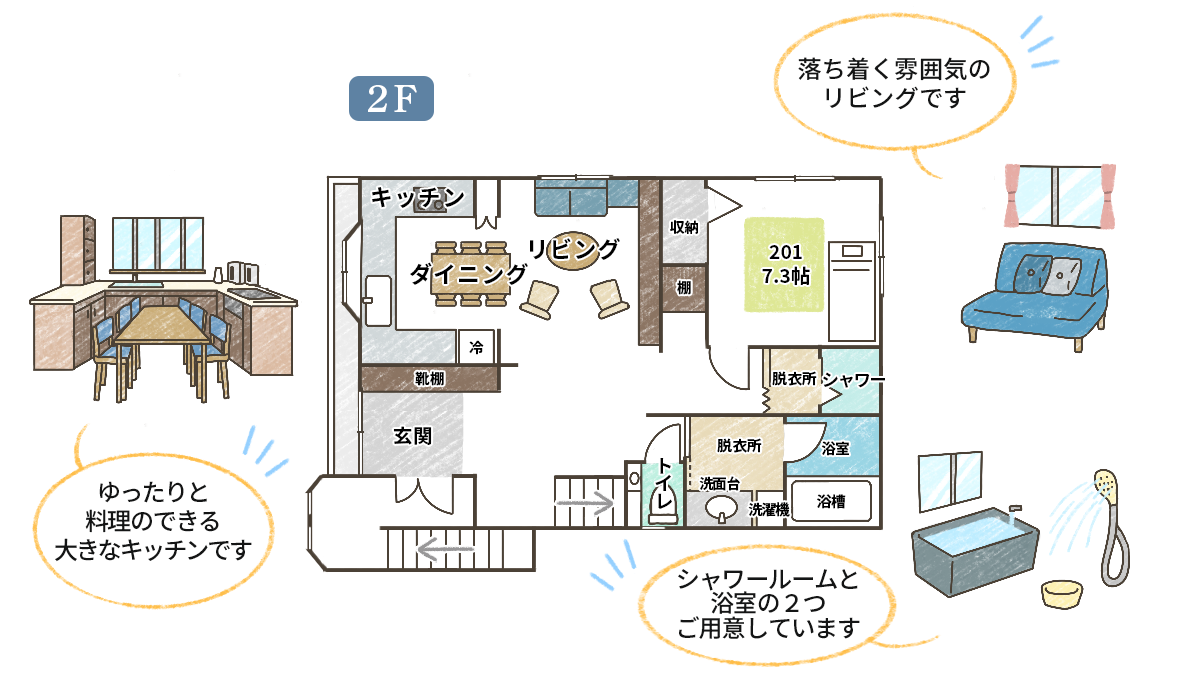 間取り図1階