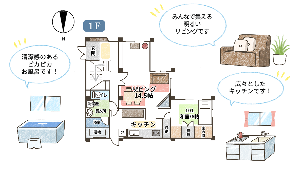 間取り図2階