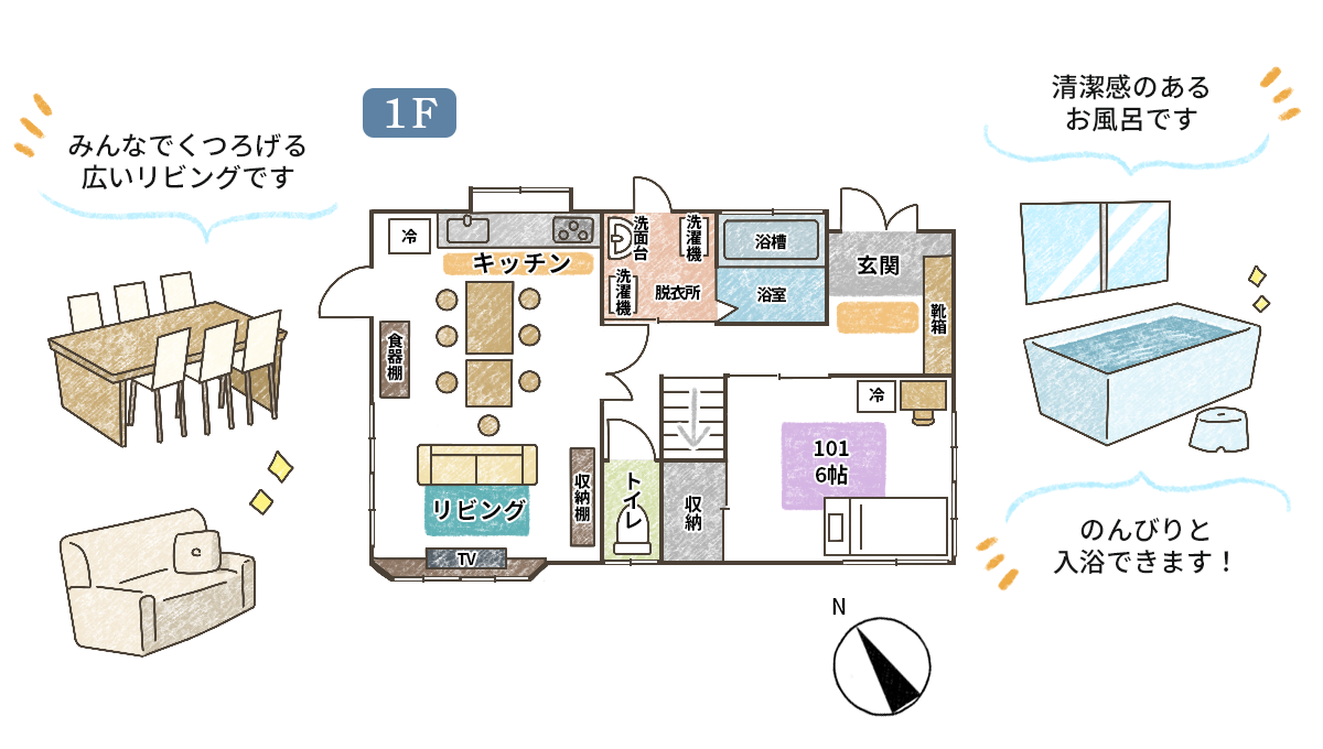 間取り図2階