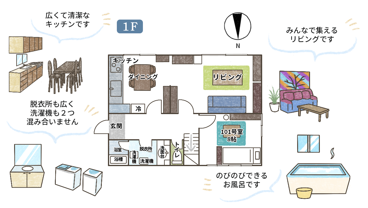 間取り図2階