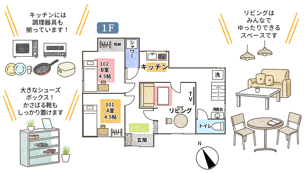 間取り図2階